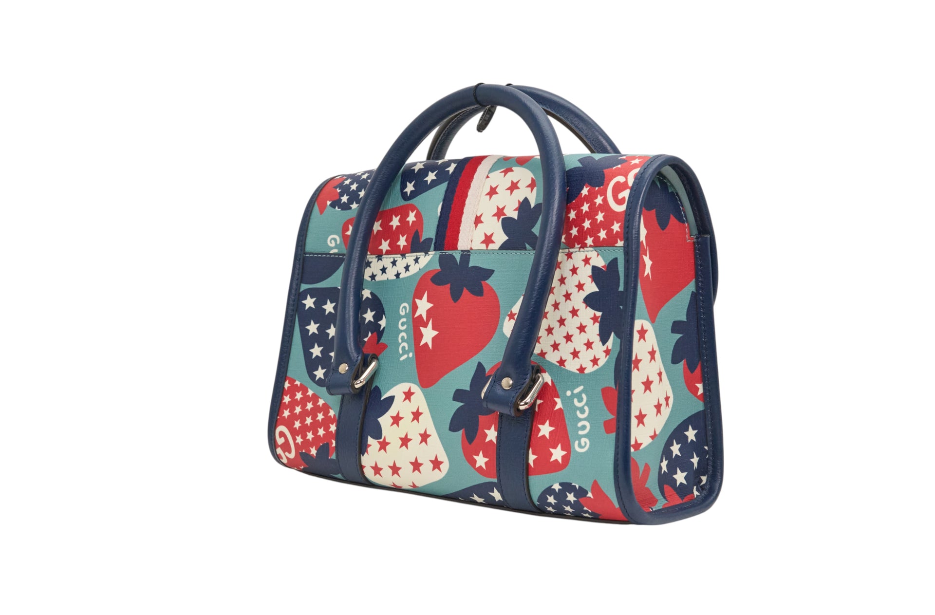 Gucci Strawberry Stars Handle Bag