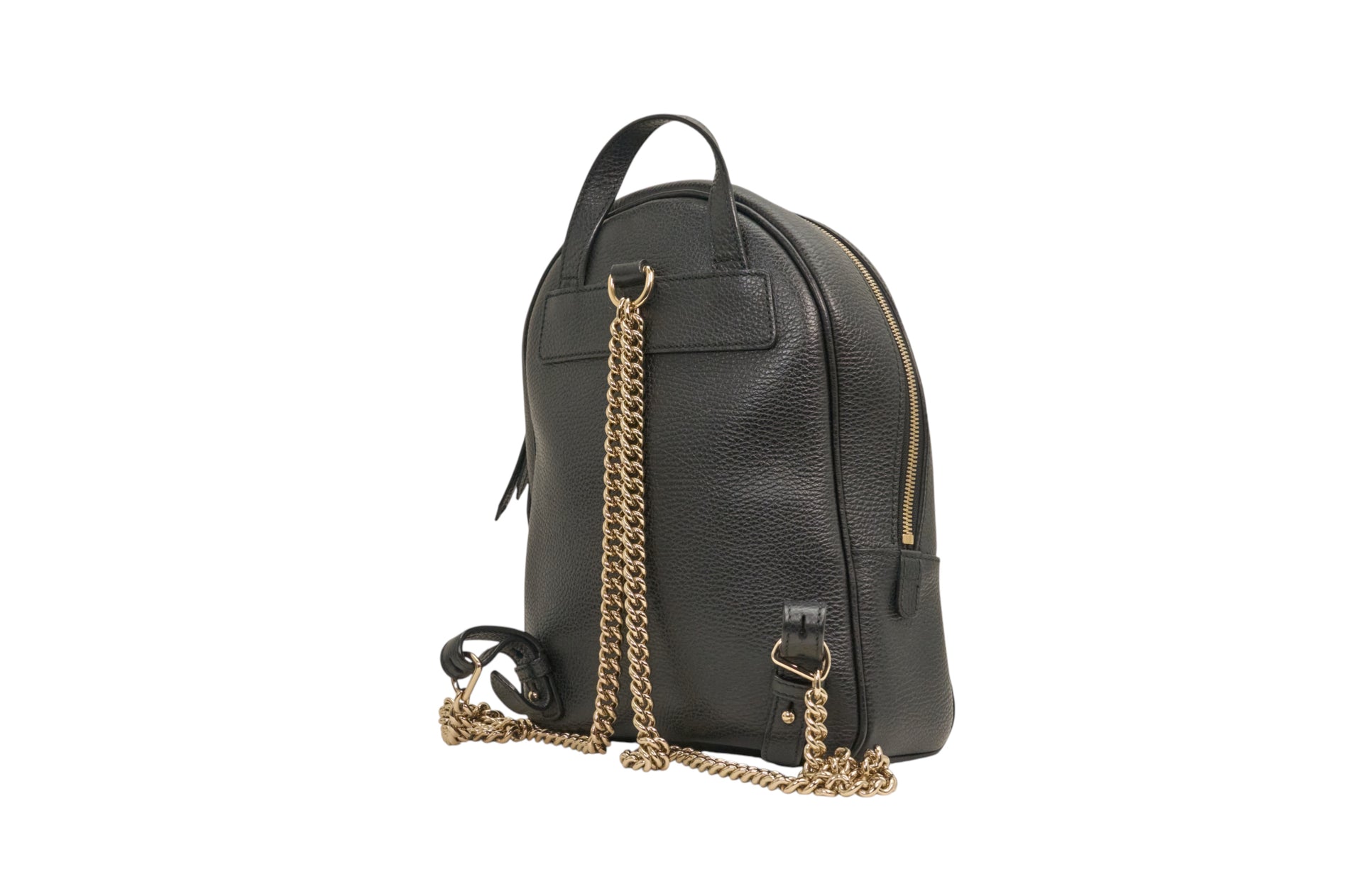 Gucci Black Soho Chain Backpack