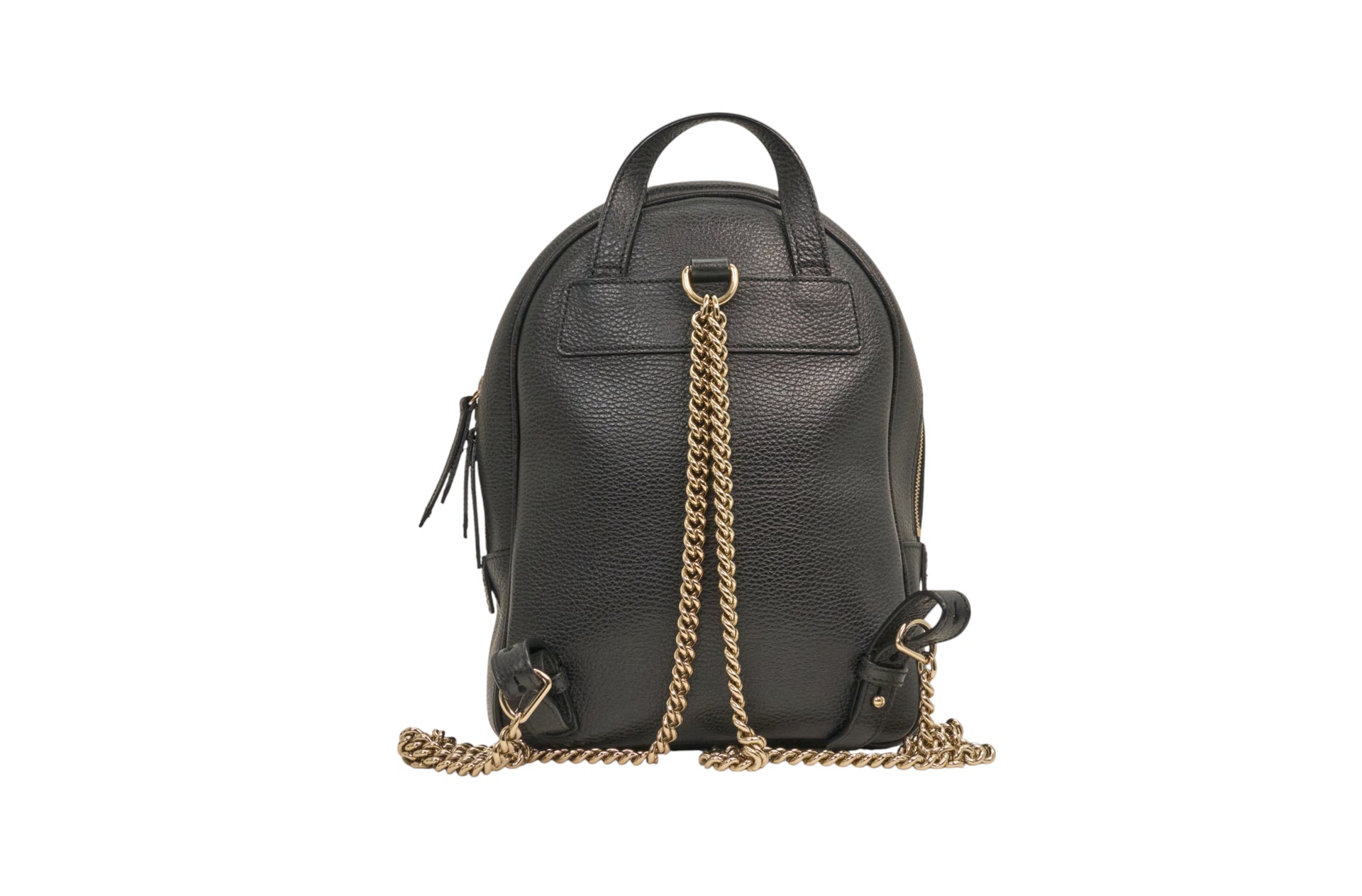 Gucci Black Soho Chain Backpack