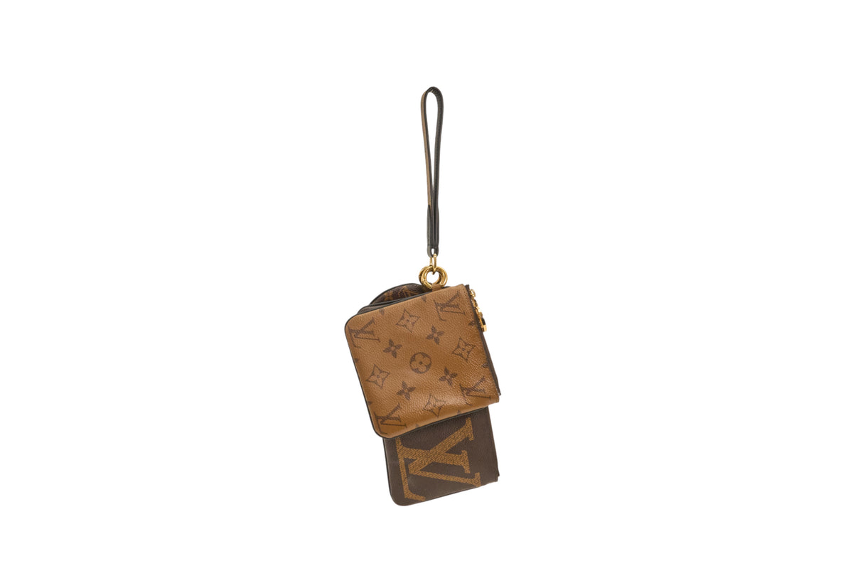 Louis Vuitton Trio Pouch Monogram Giant/Reverse