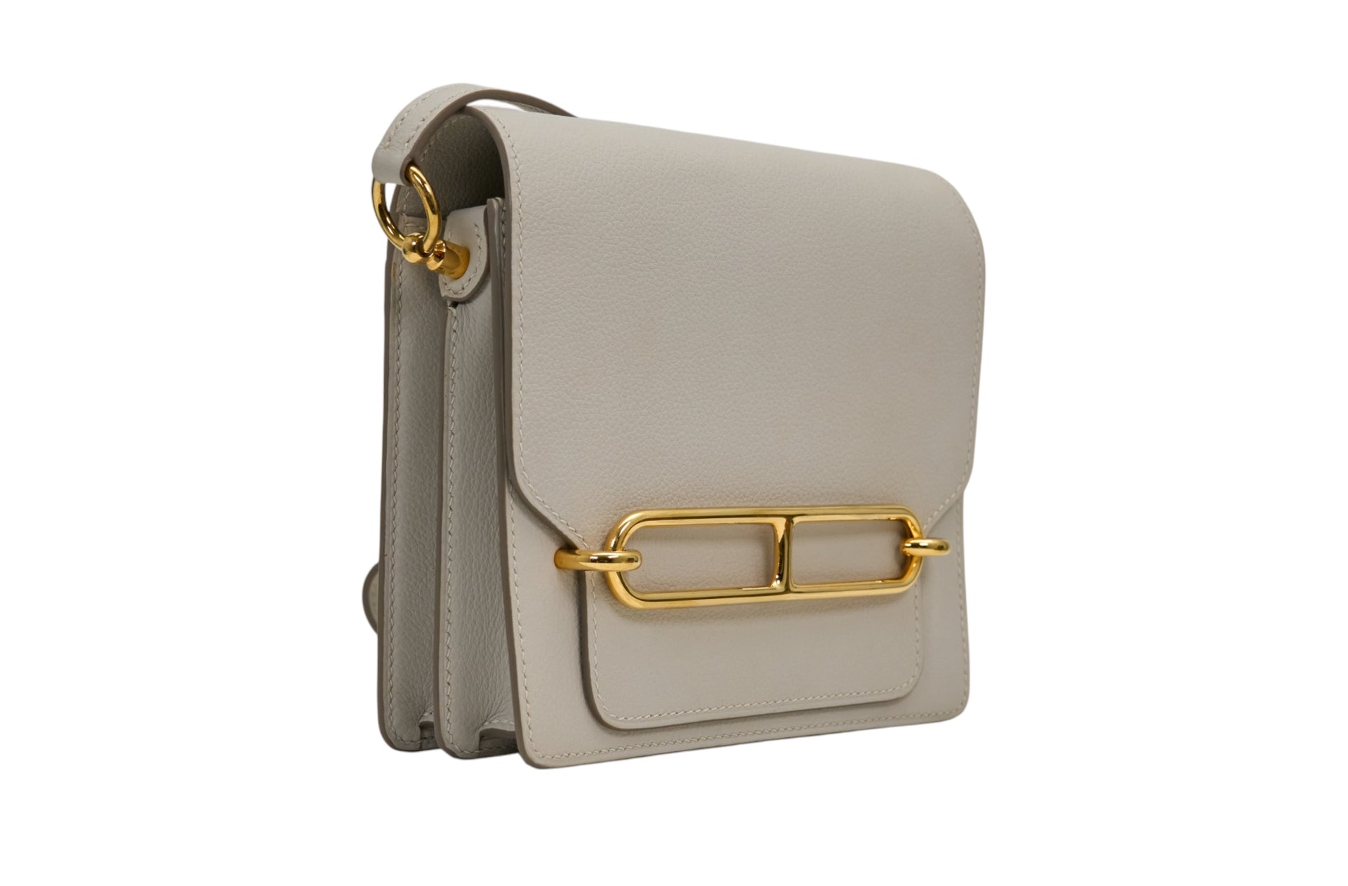 Hermes Mini Roulis Evercolor Gris