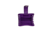Chanel Purple Patent Quilted Accordion Card Holder