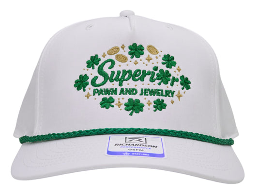 Limited Edition St. Paddy's Day Hat (White)