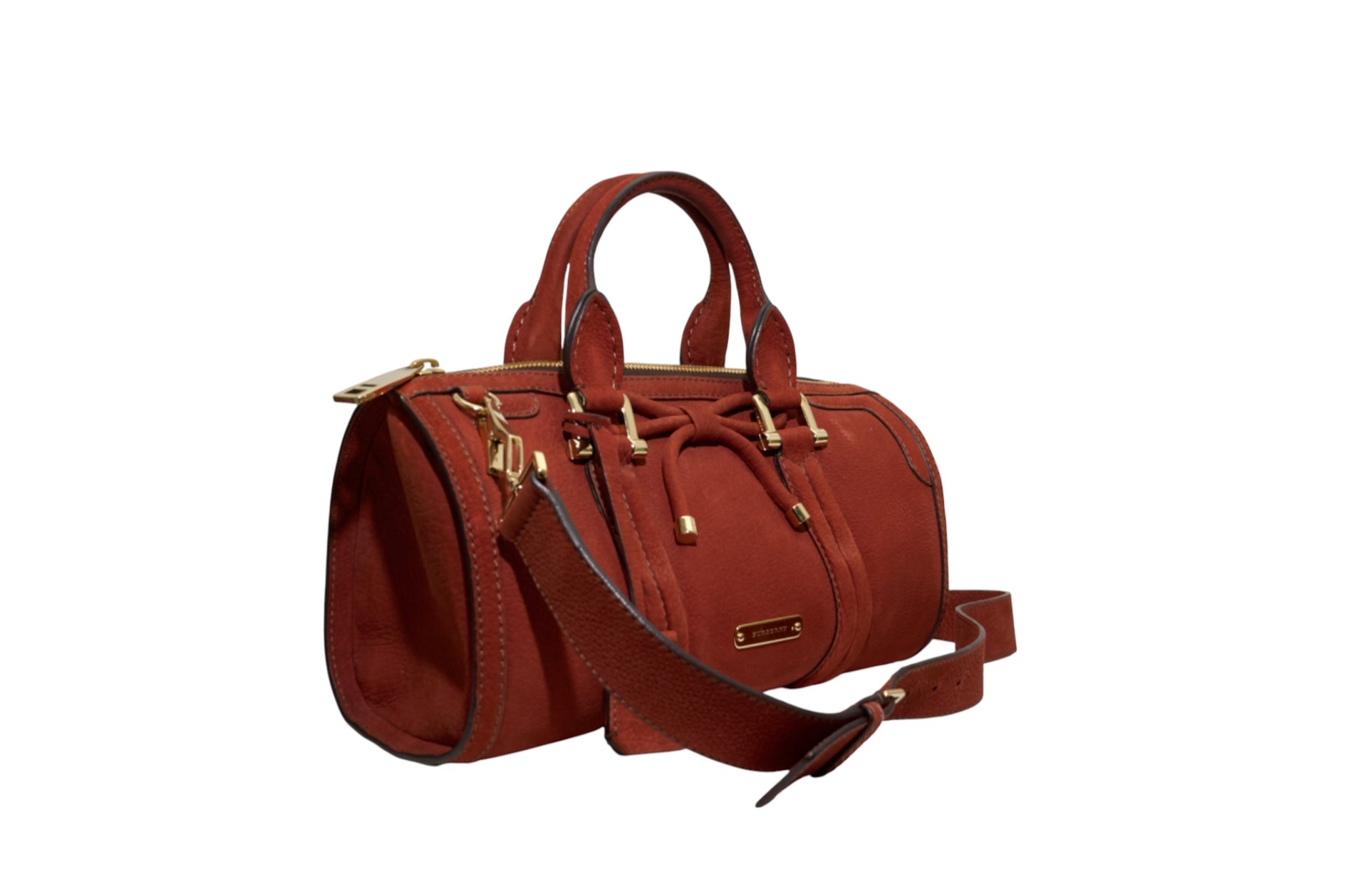 Burberry Leather Weekender Bag