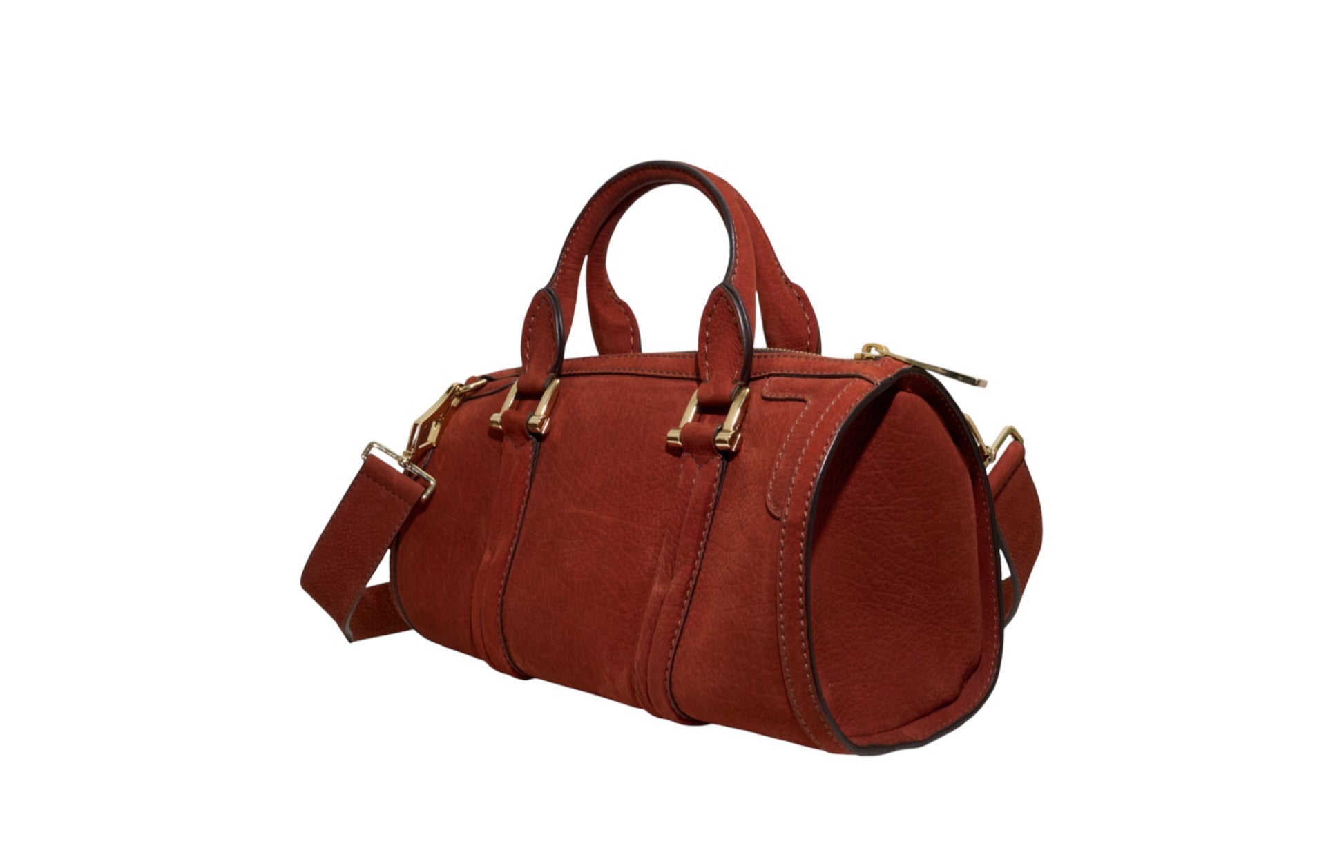 Burberry Leather Weekender Bag