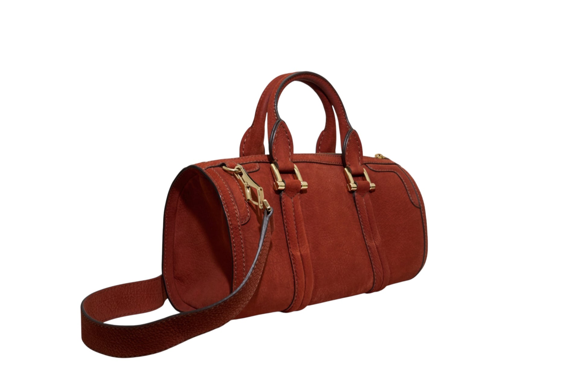 Burberry Leather Weekender Bag