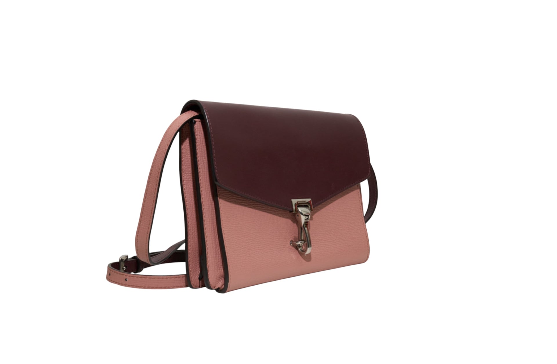 Burberry Two Tone Leather McKen Shoulder & Crossbody Bag