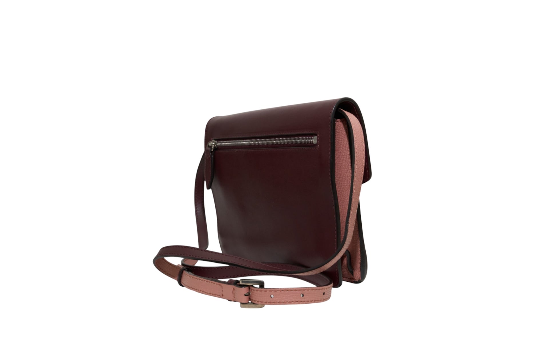 Burberry Two Tone Leather McKen Shoulder & Crossbody Bag