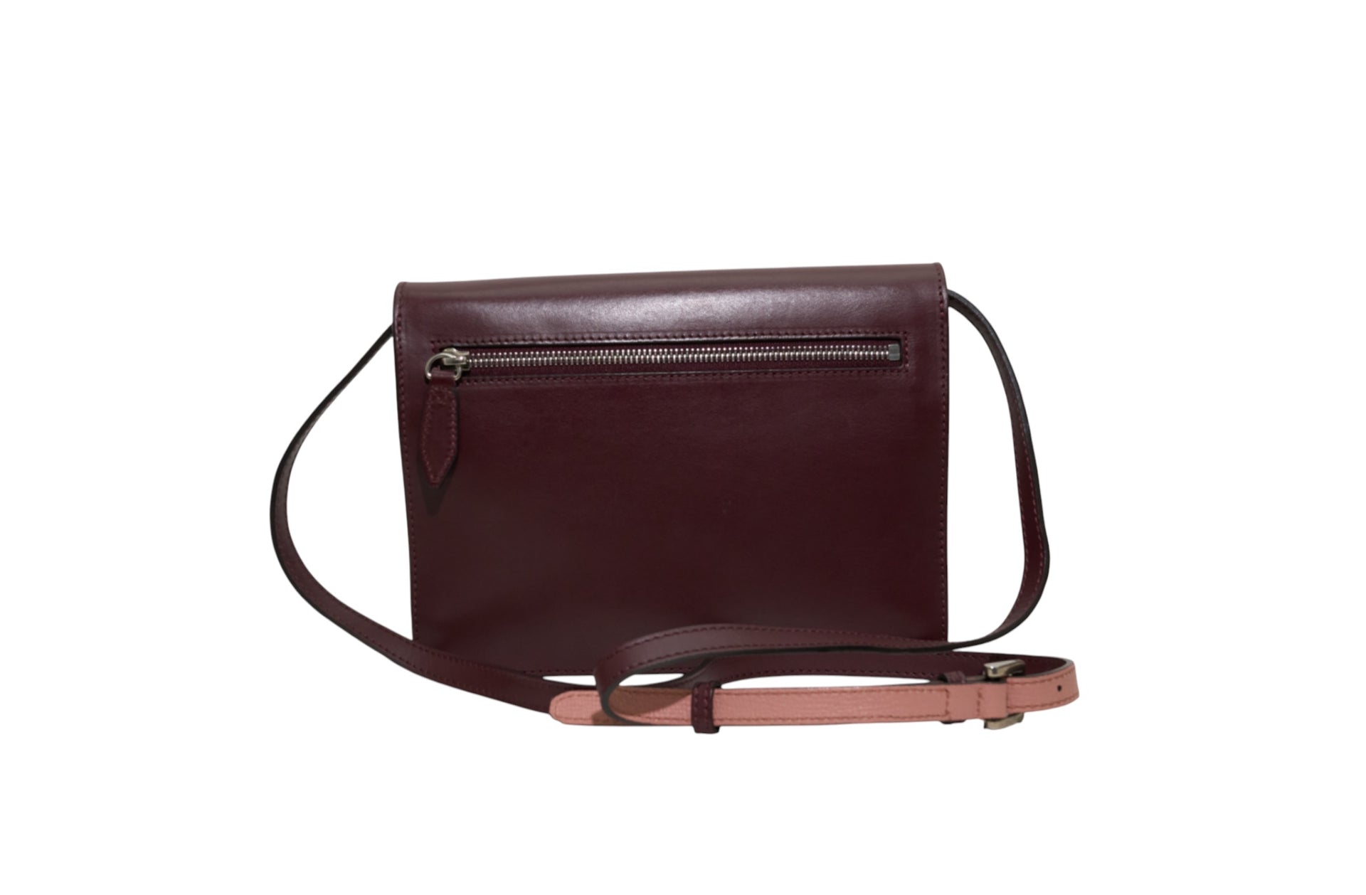 Burberry Two Tone Leather McKen Shoulder & Crossbody Bag