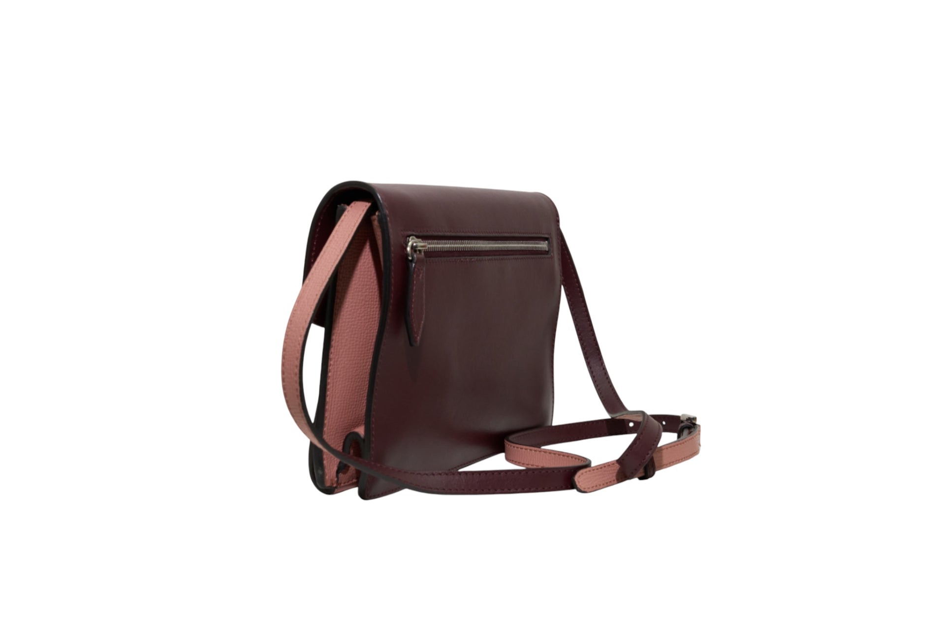 Burberry Two Tone Leather McKen Shoulder & Crossbody Bag