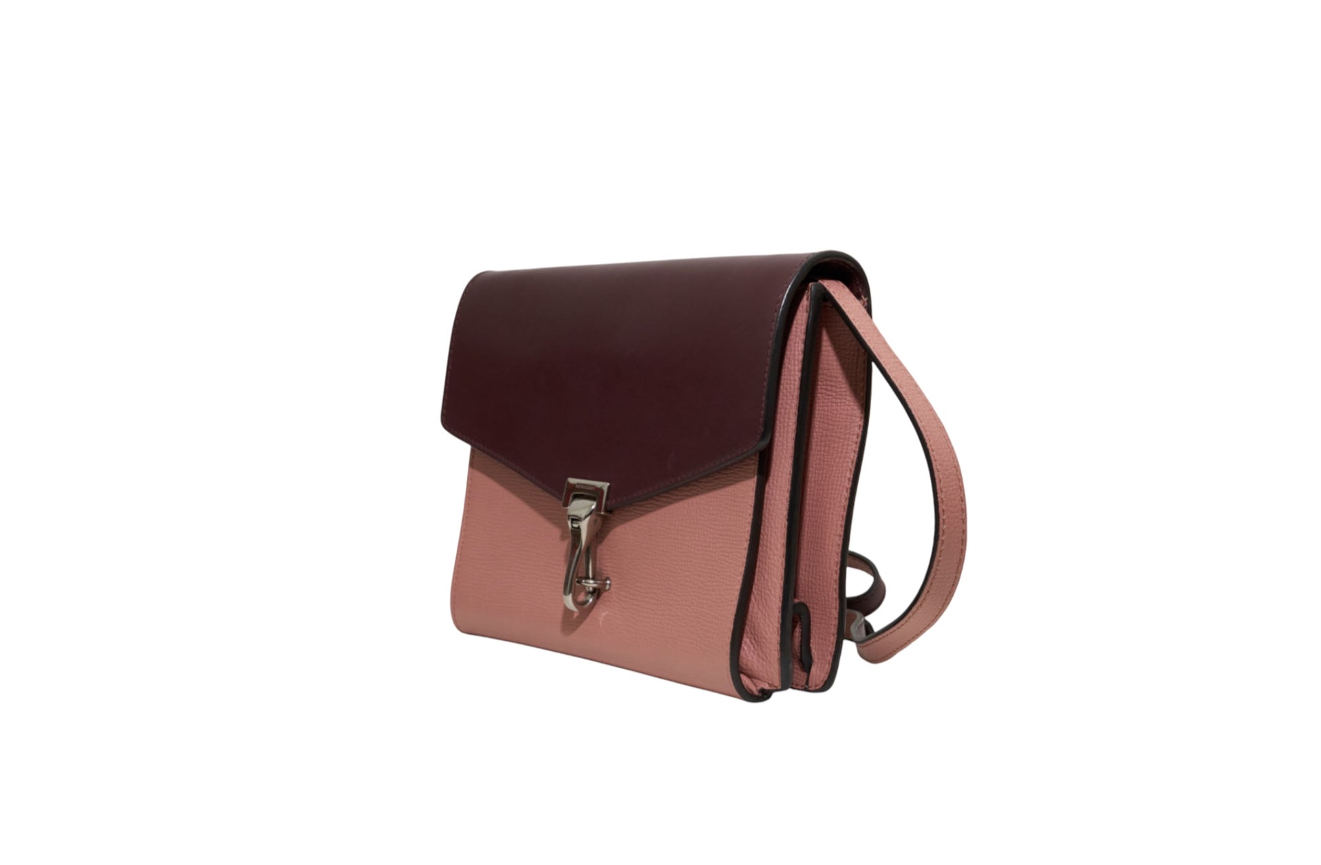 Burberry Two Tone Leather McKen Shoulder & Crossbody Bag