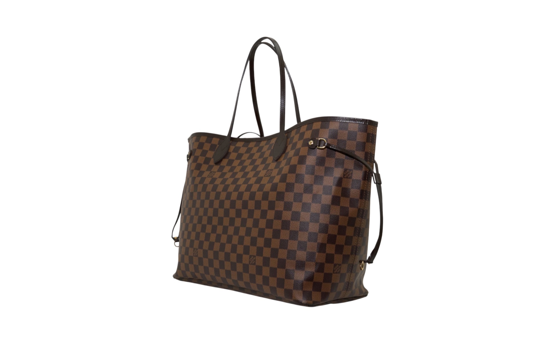Louis Vuitton Neverfull GM Damier Ebene with Pouch