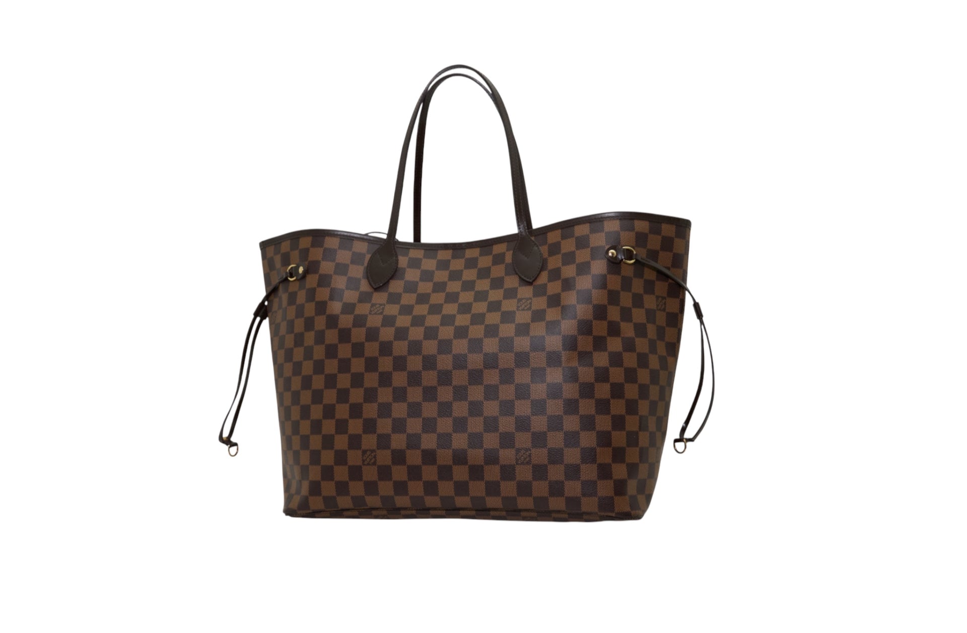 Louis Vuitton Neverfull GM Damier Ebene with Pouch