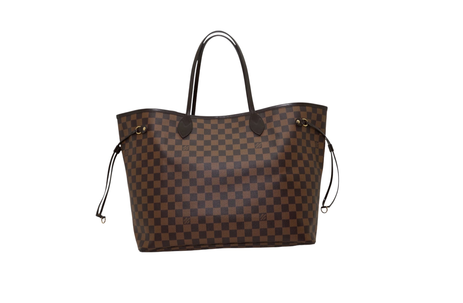 Louis Vuitton Neverfull GM Damier Ebene with Pouch