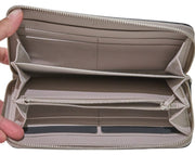 Fendi Faces Owl Wallet Gray