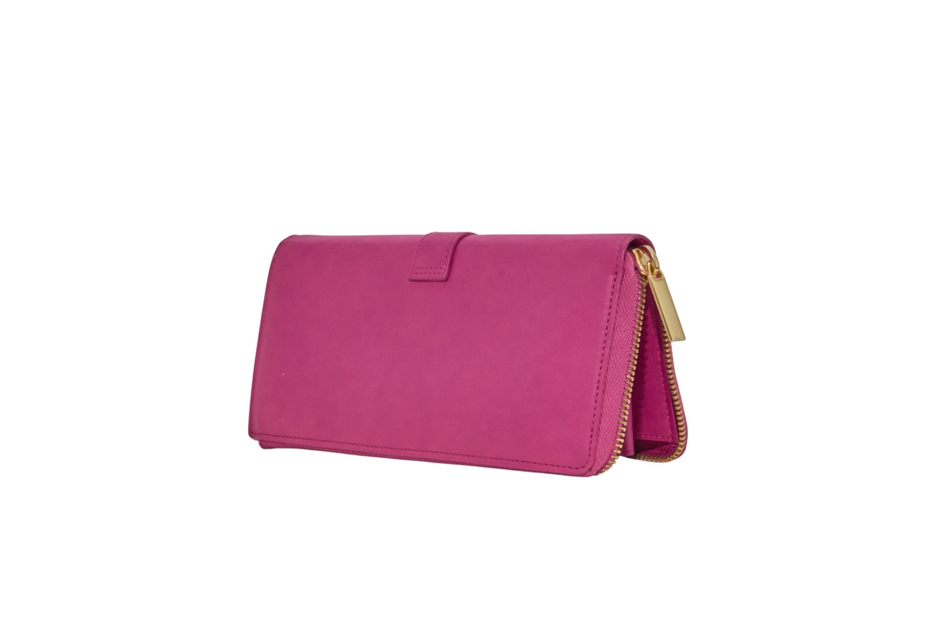 YSL Yves Saint Laurent Pink Zip Wallet