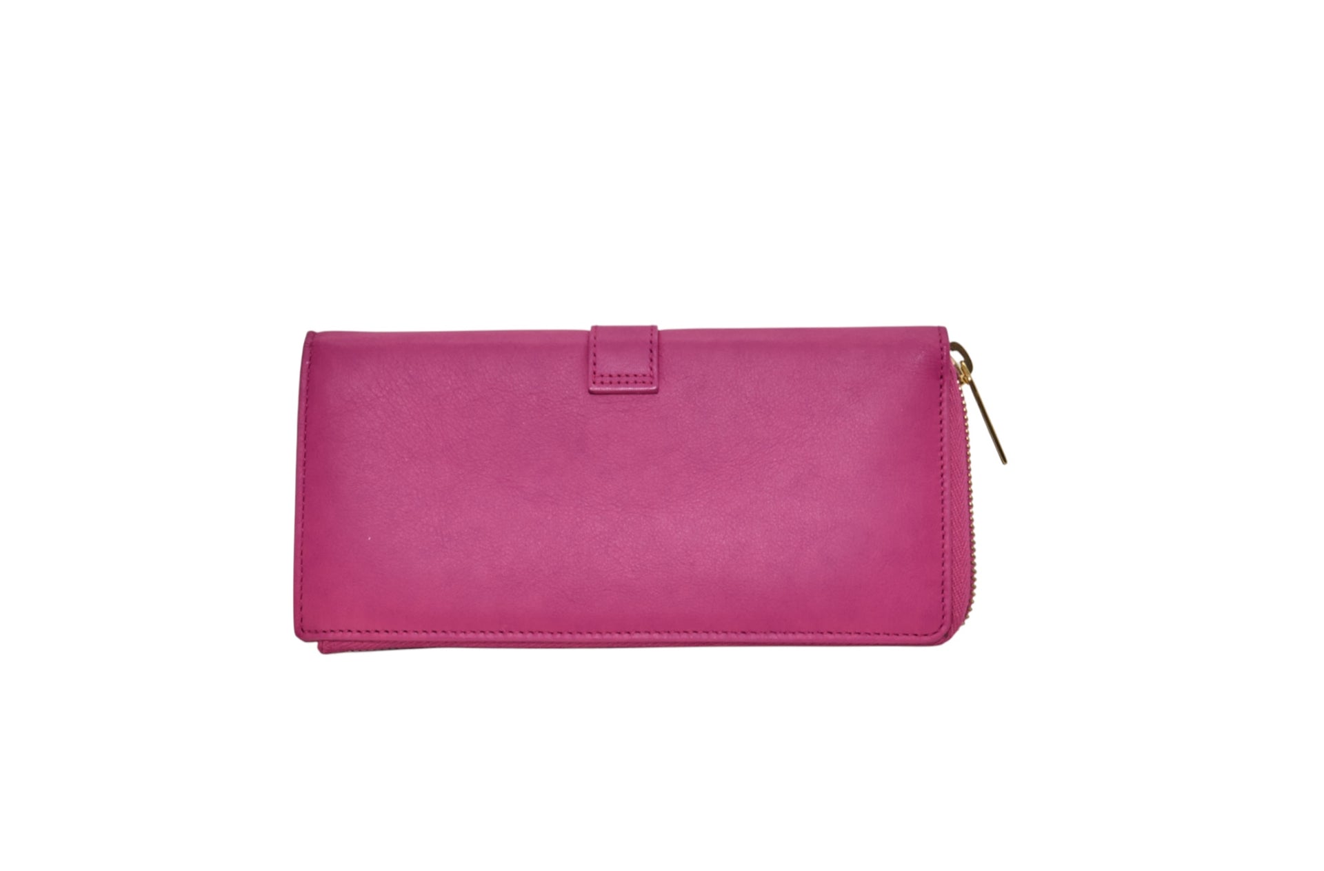YSL Yves Saint Laurent Pink Zip Wallet