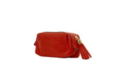 Gucci Red Leather Soho Tassel Bag
