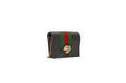 Gucci Rajah Black Leather Wallet