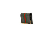Gucci Rajah Black Leather Wallet
