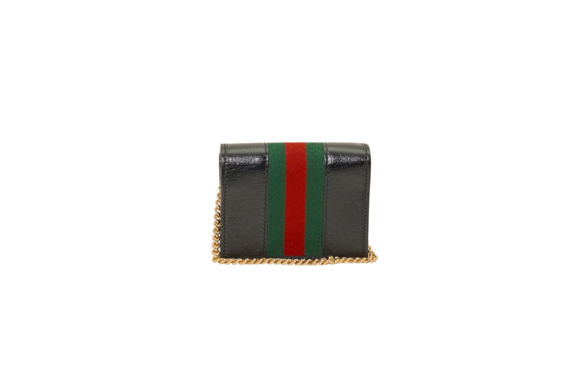 Gucci Rajah Black Leather Wallet