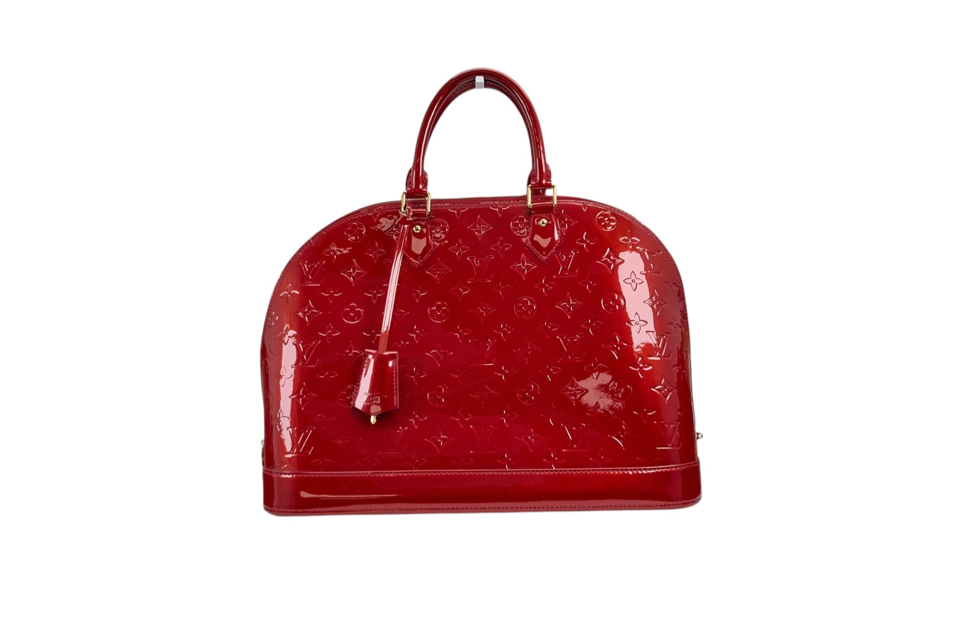 Louis Vuitton Alma GM Monogram Vernis Pomme D'Amour