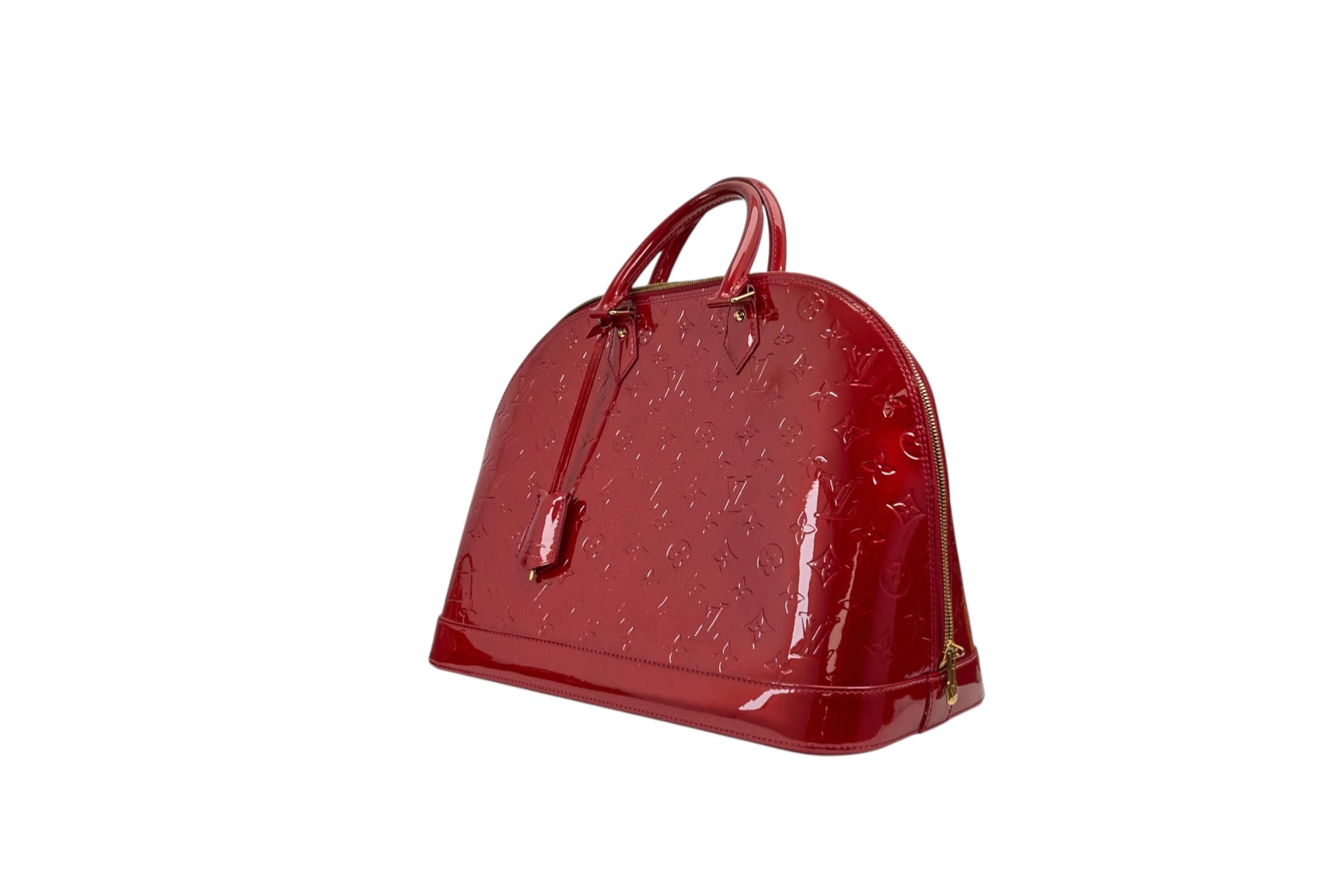 Louis Vuitton Alma GM Monogram Vernis Pomme D'Amour