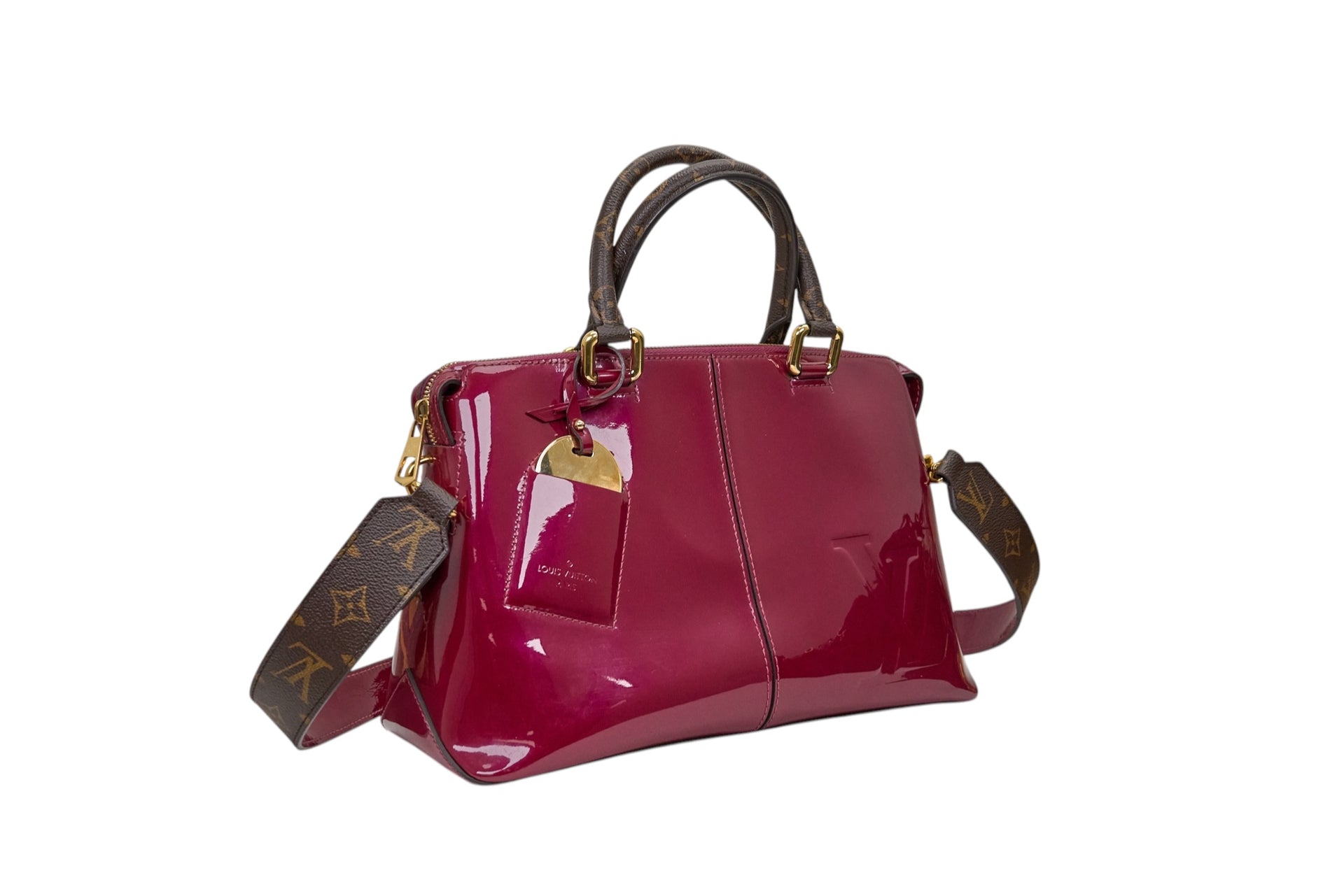 Louis Vuitton Miroir Monogram Patent Magenta