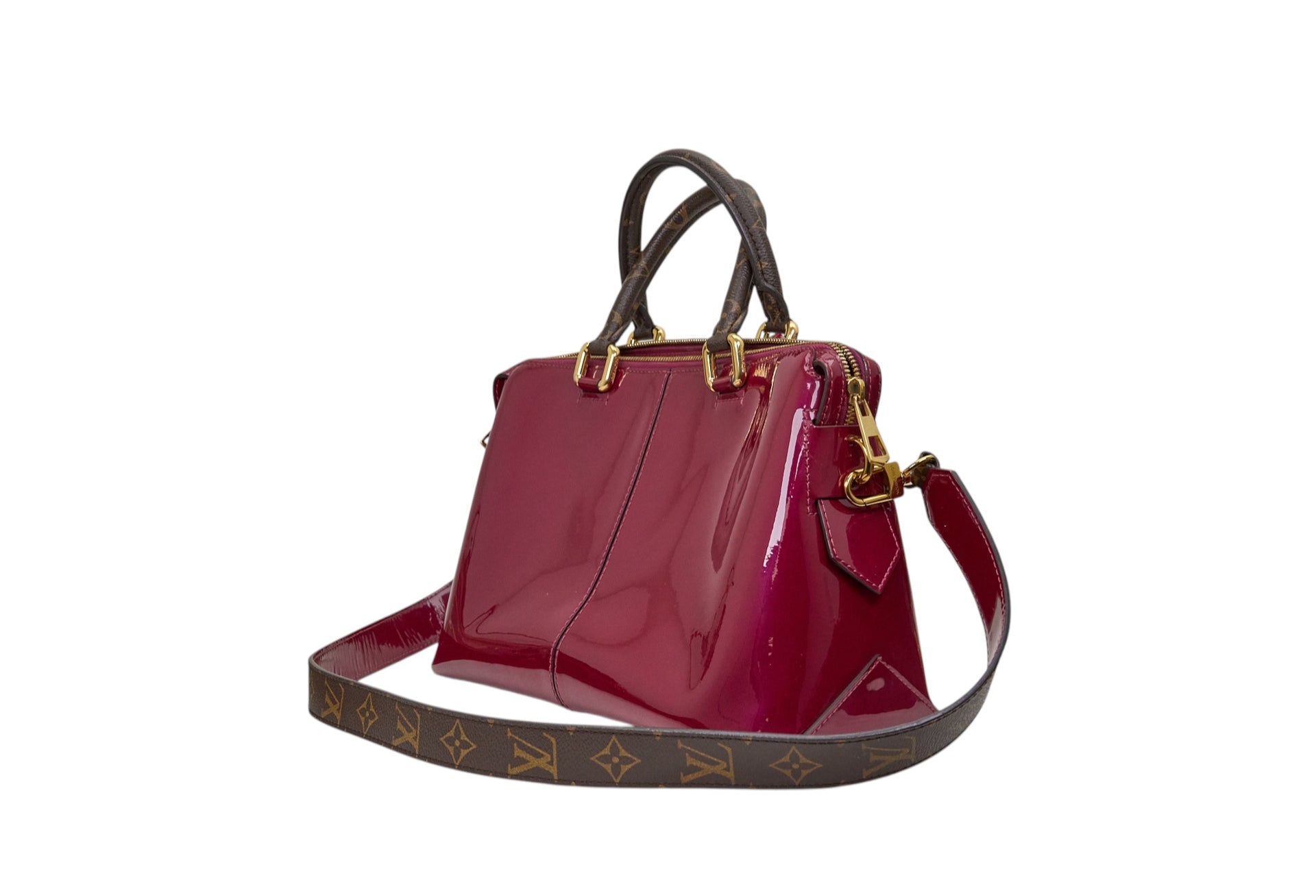 Louis Vuitton Miroir Monogram Patent Magenta