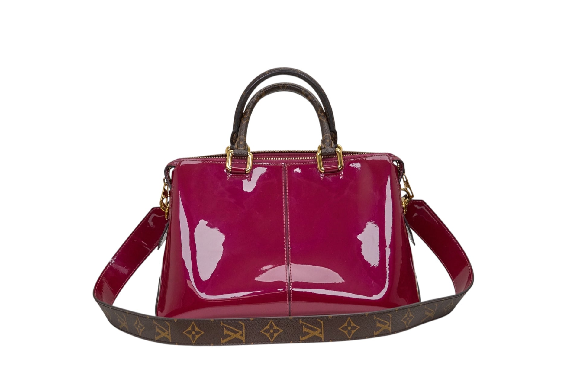 Louis Vuitton Miroir Monogram Patent Magenta