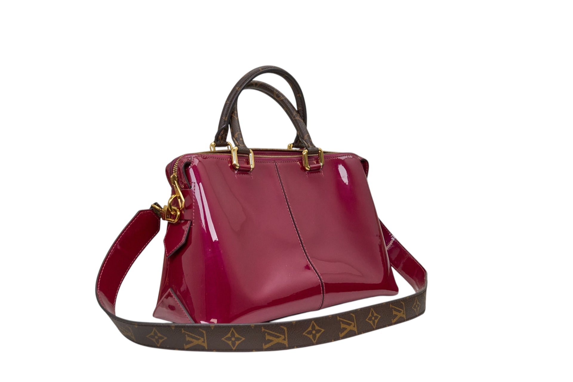 Louis Vuitton Miroir Monogram Patent Magenta