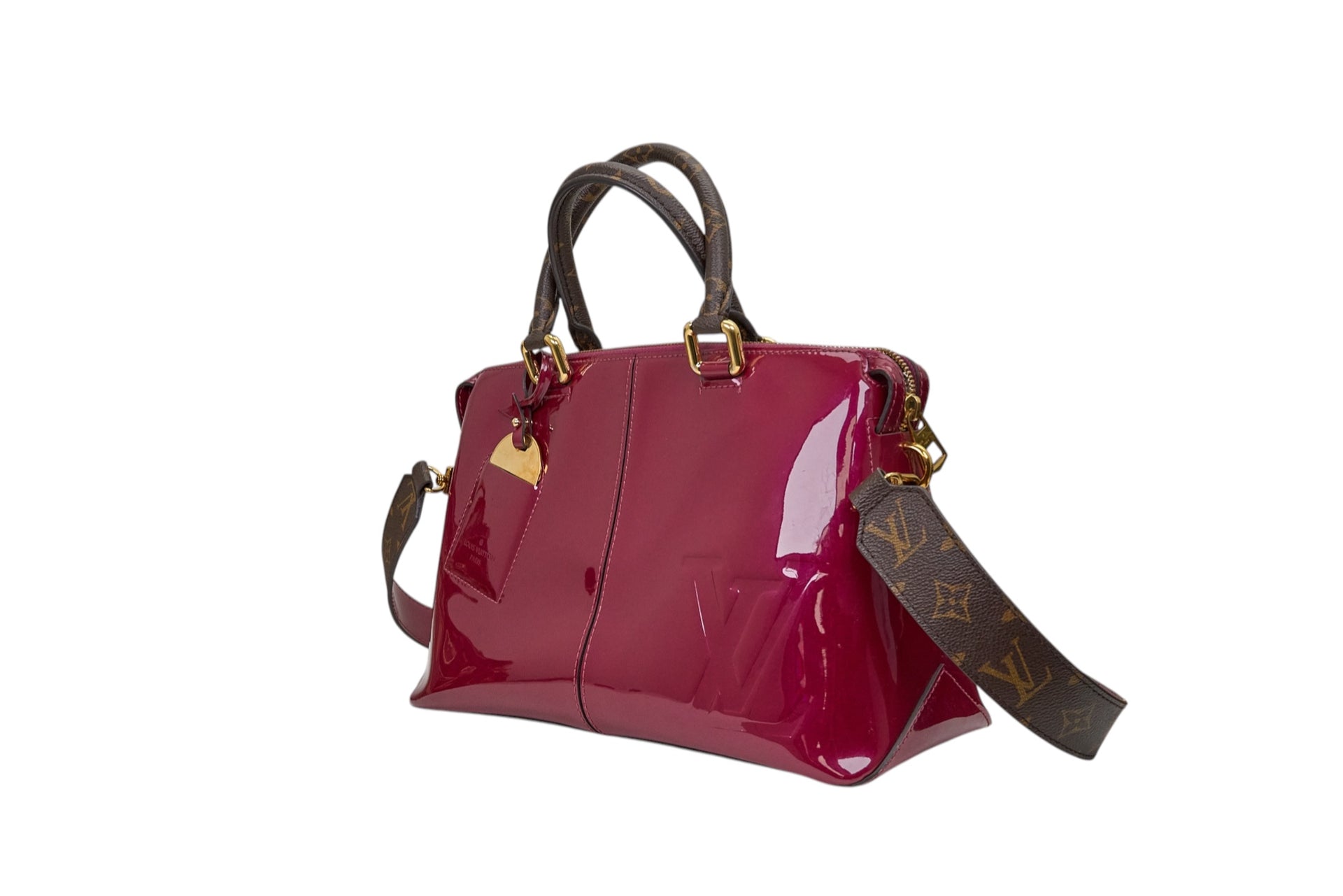 Louis Vuitton Miroir Monogram Patent Magenta