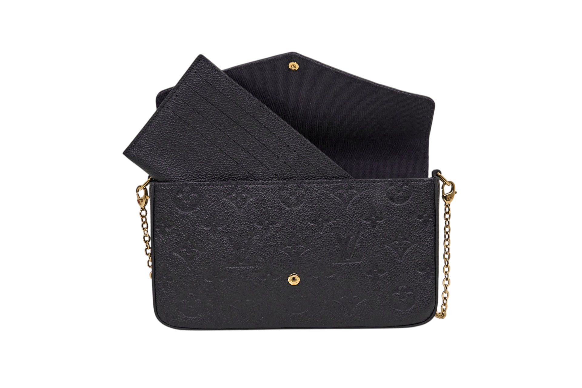 Louis Vuitton Pochette Felicie Monogram Empreinte Noir