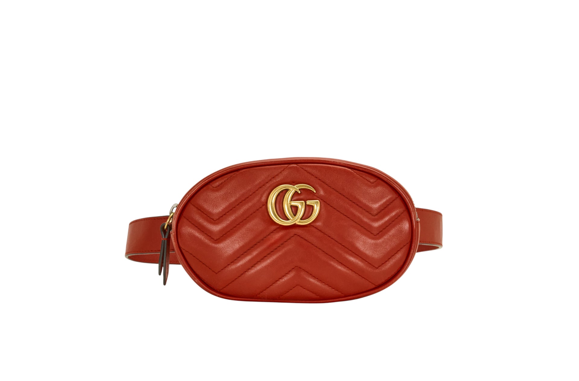 Gucci GG Marmont Quilted Leather Belt Bag