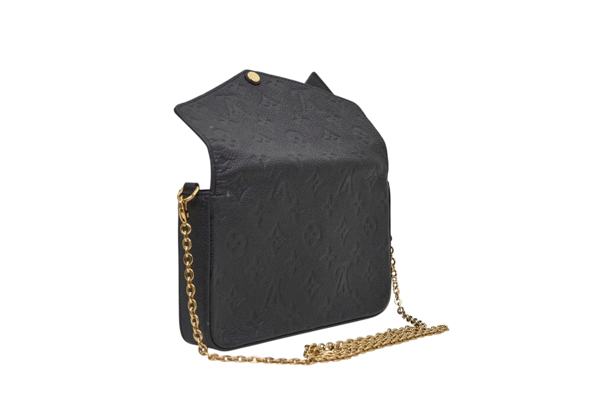 Louis Vuitton Pochette Felicie Monogram Empreinte Noir