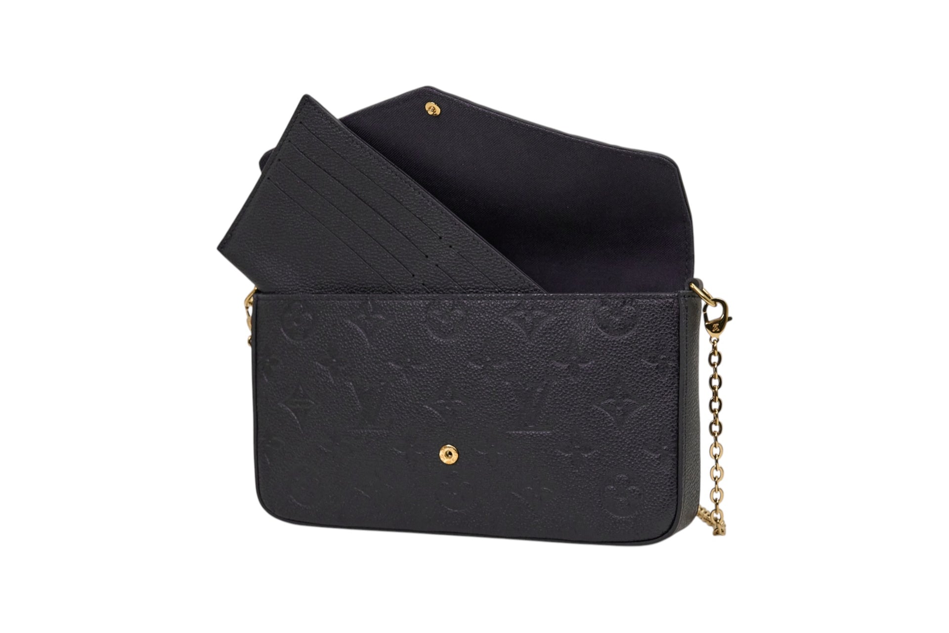 Louis Vuitton Pochette Felicie Monogram Empreinte Noir