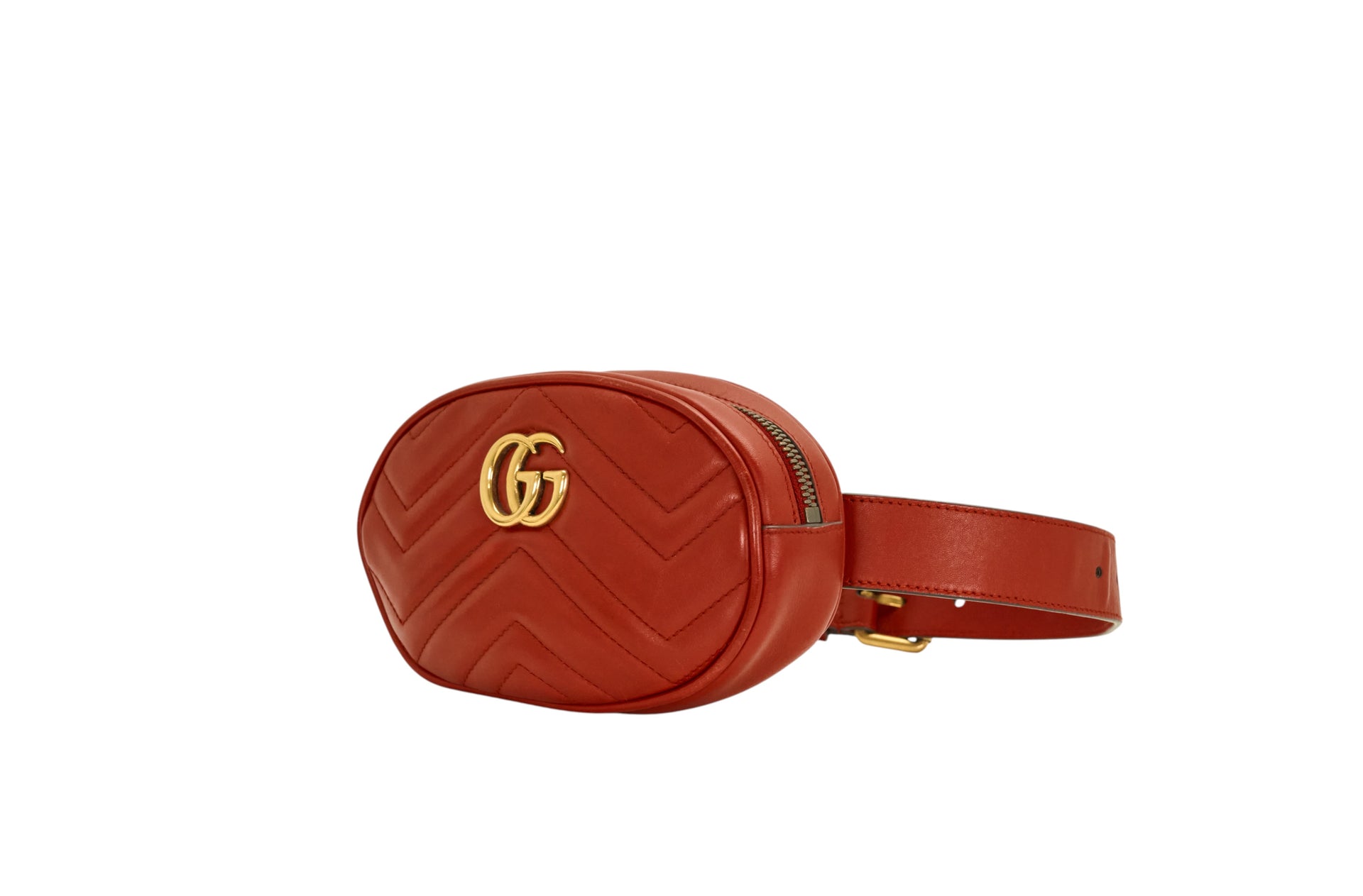 Gucci GG Marmont Quilted Leather Belt Bag