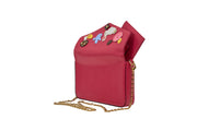 Louis Vuitton Felicie Pochette Epi Easter Bunny Patchwork Fuchsia