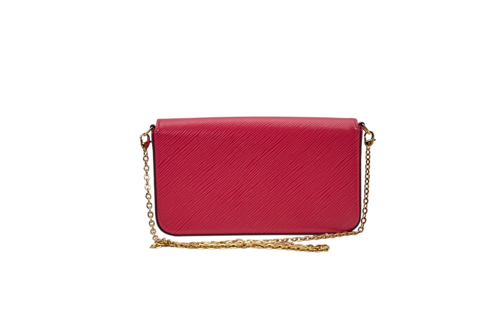 Louis Vuitton Felicie Pochette Epi Easter Bunny Patchwork Fuchsia