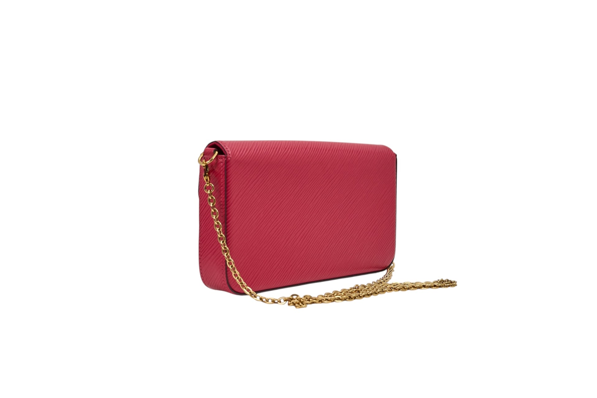 Louis Vuitton Felicie Pochette Epi Easter Bunny Patchwork Fuchsia