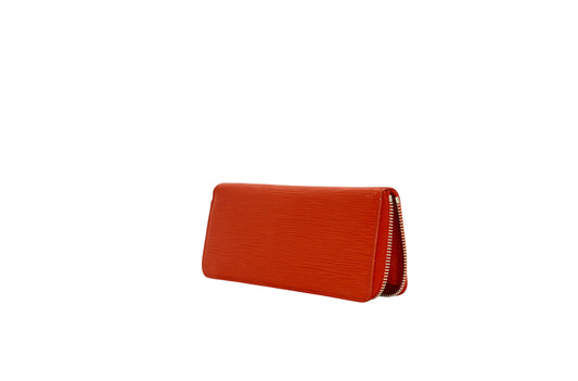 Louis Vuitton Zippy Wallet Red Epi Leather