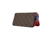 Louis Vuitton Zippy Wallet Monogram Totem Flamingo