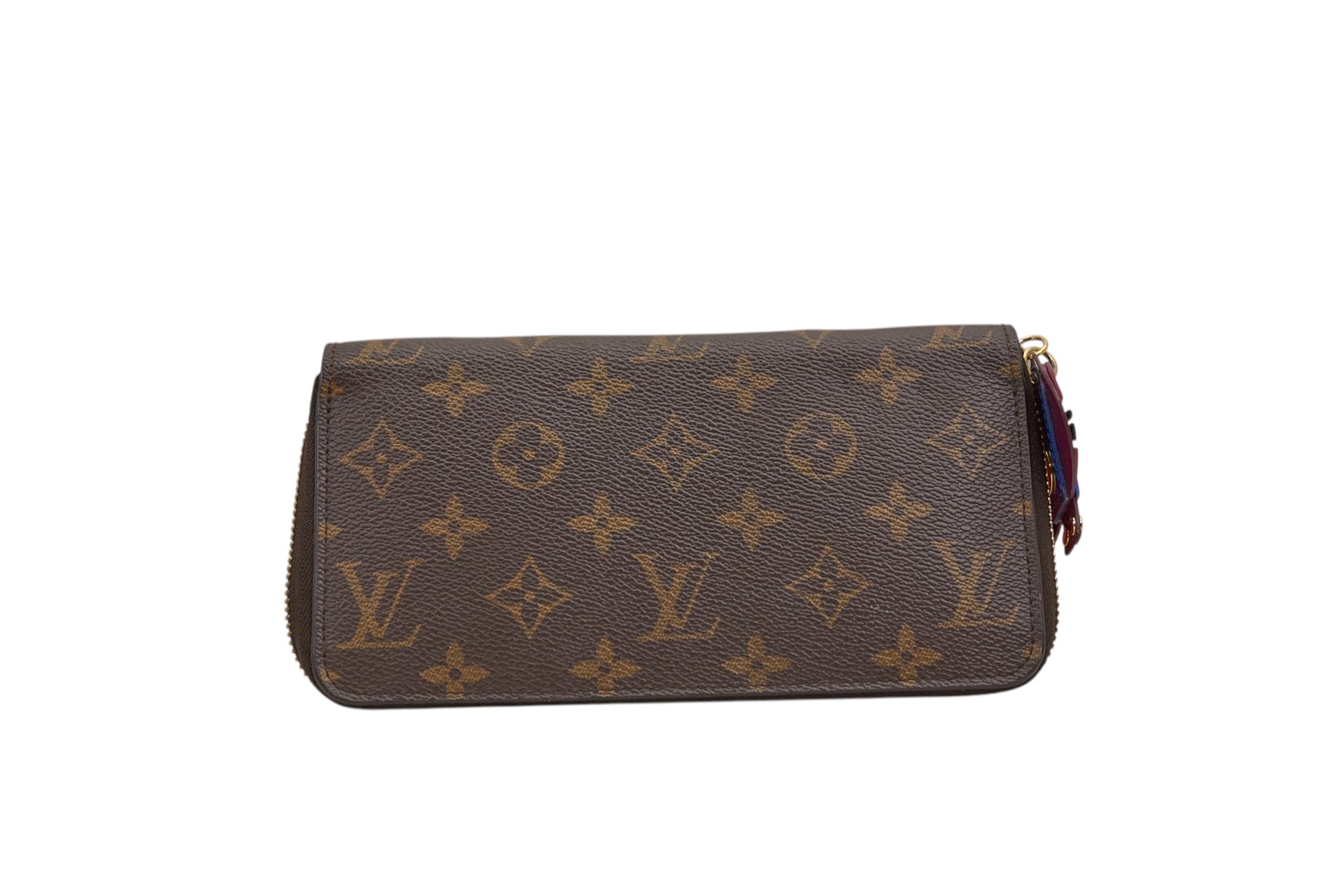 Louis Vuitton Zippy Wallet Monogram Totem Flamingo