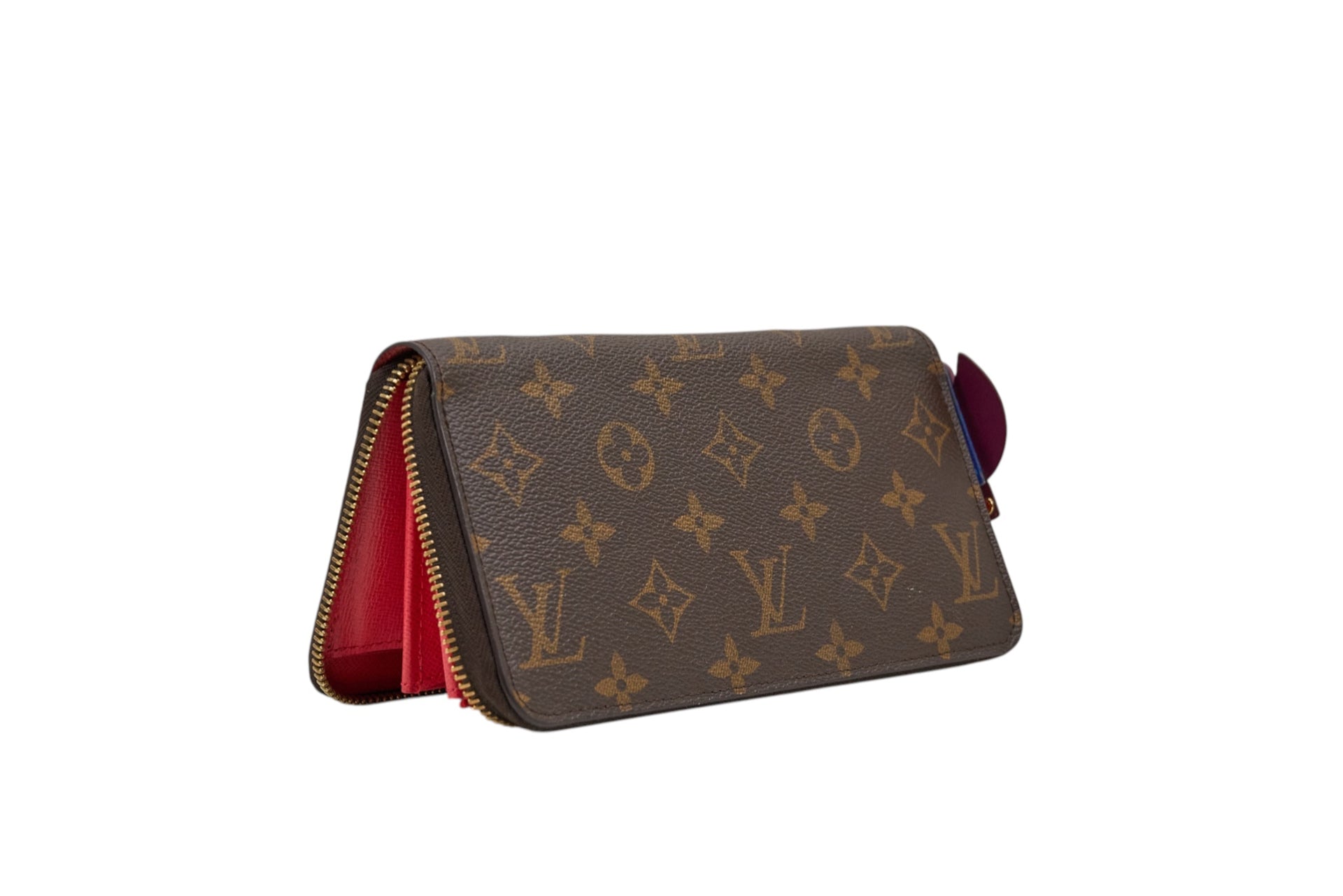 Louis Vuitton Zippy Wallet Monogram Totem Flamingo