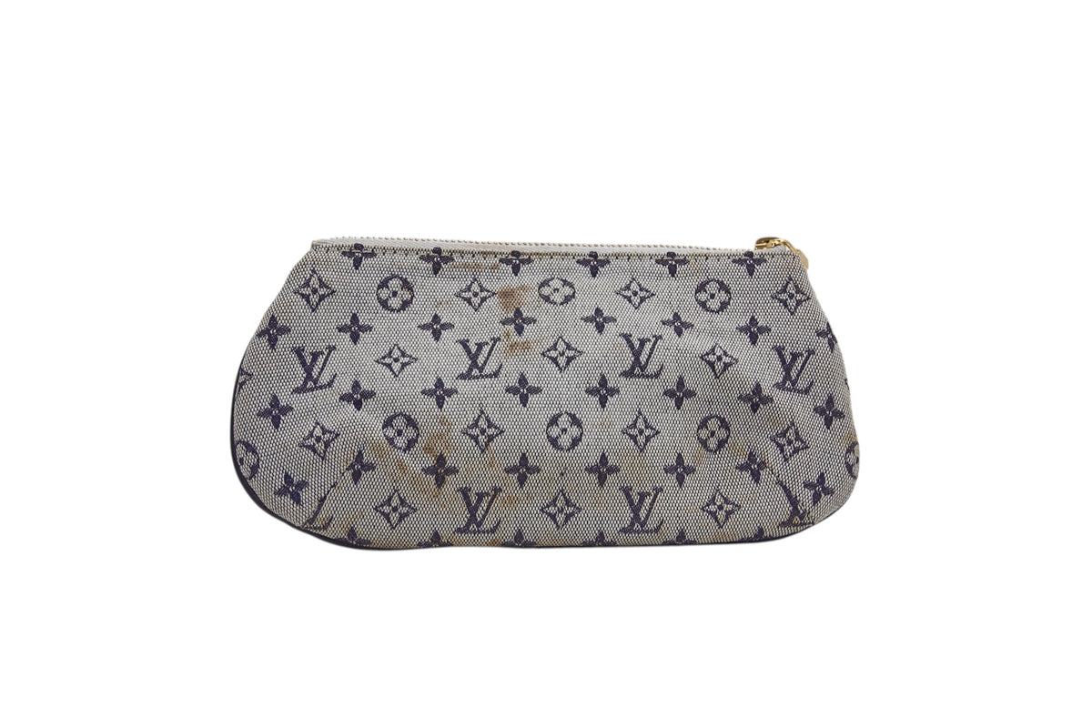 Louis Vuitton Anne-Sophie Pochette Monogram Mini Lin Black (Stained)