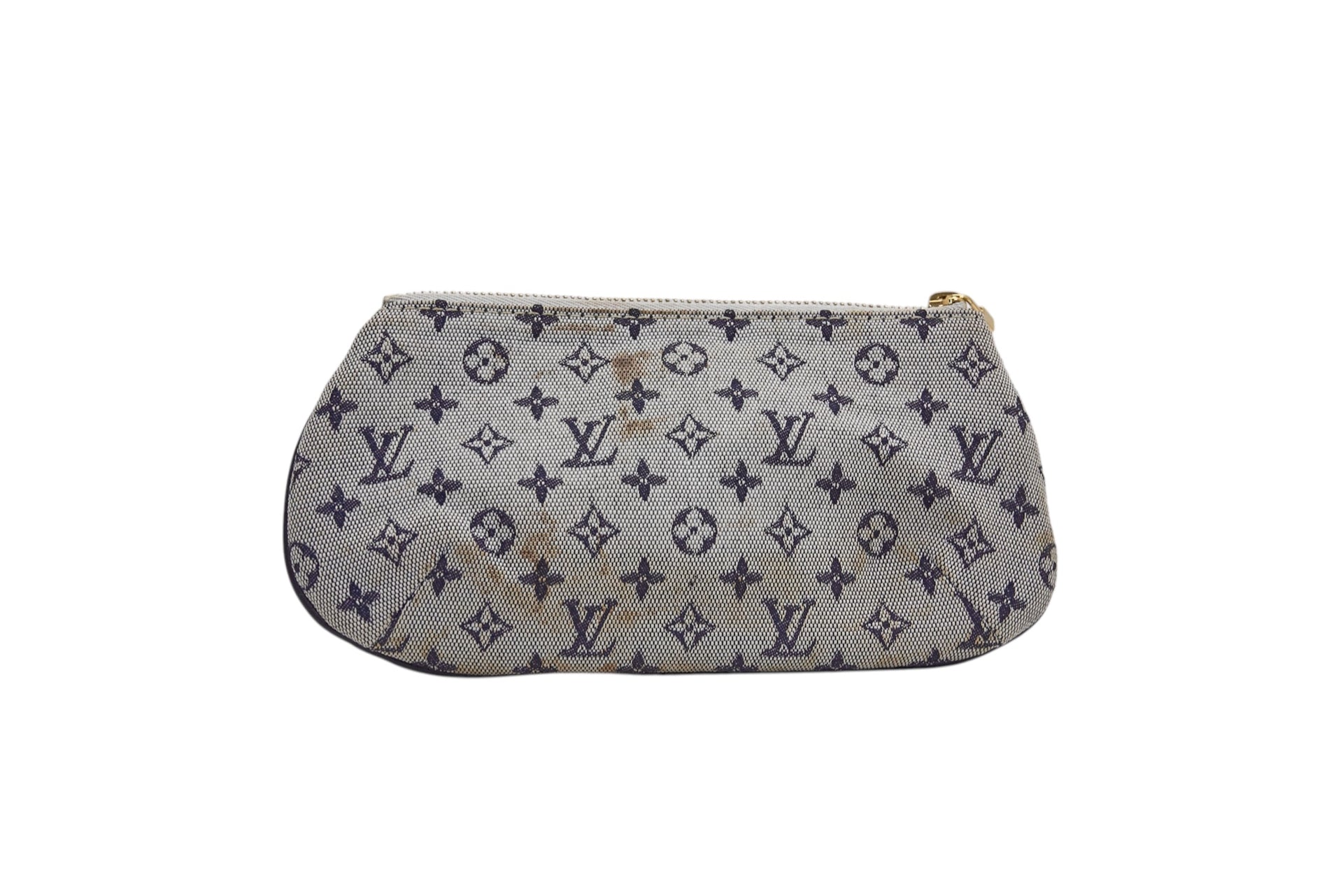 Louis Vuitton Anne-Sophie Pochette Monogram Mini Lin Black (Stained)