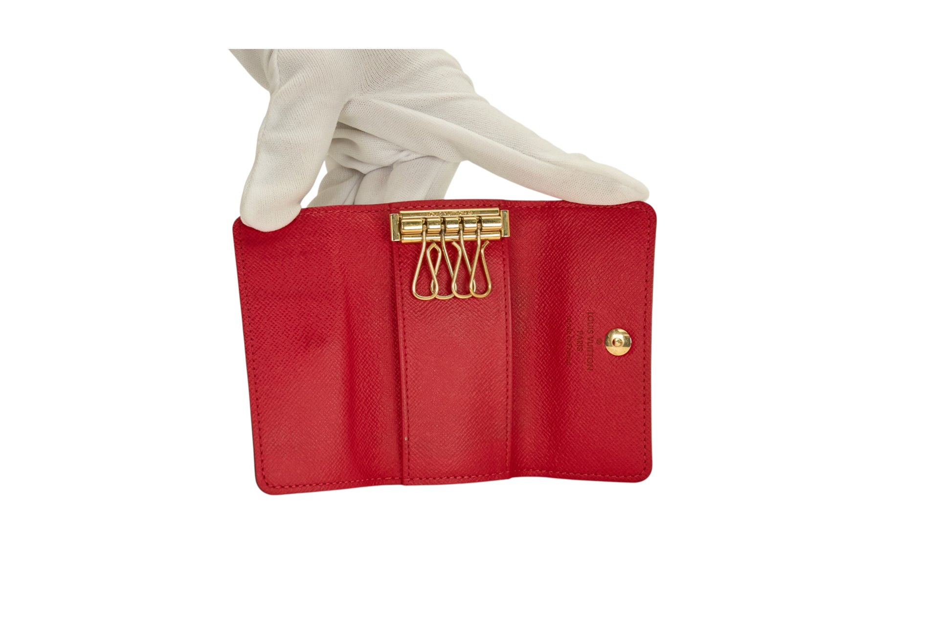 Louis Vuitton Monogram Multicolor Multicles 4 Key Holder Black