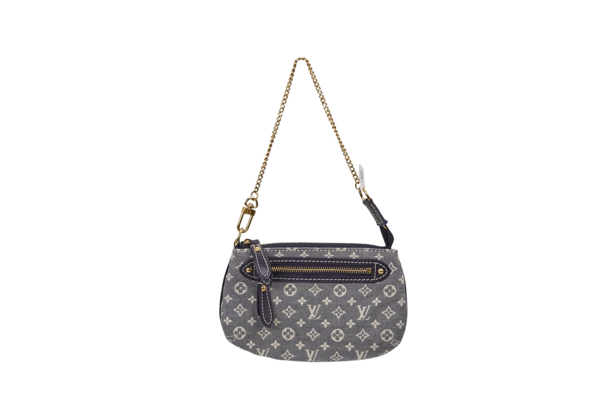 Louis Vuitton Mini Pochette Monogram Mini Lin Black