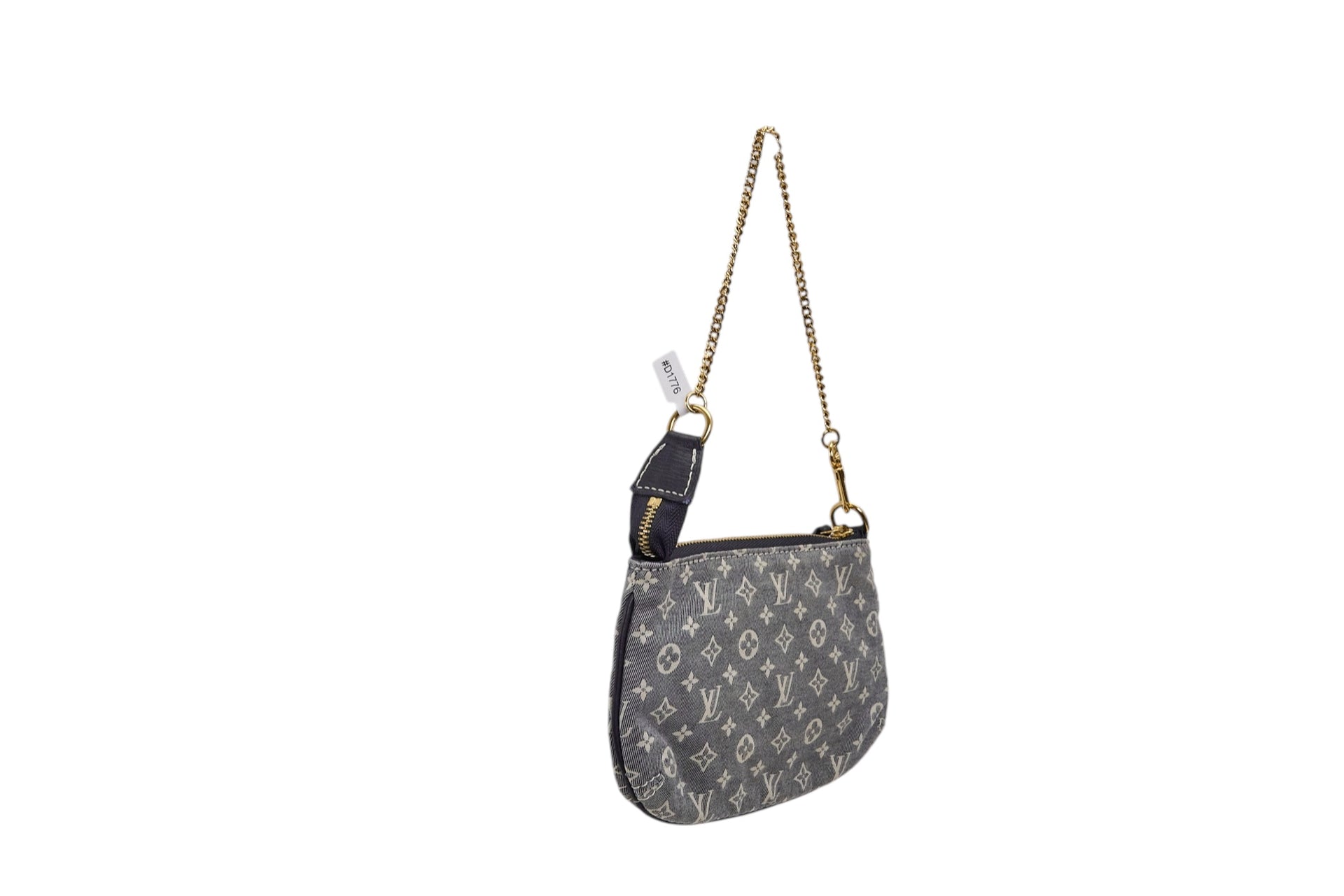 Louis Vuitton Mini Pochette Monogram Mini Lin Black