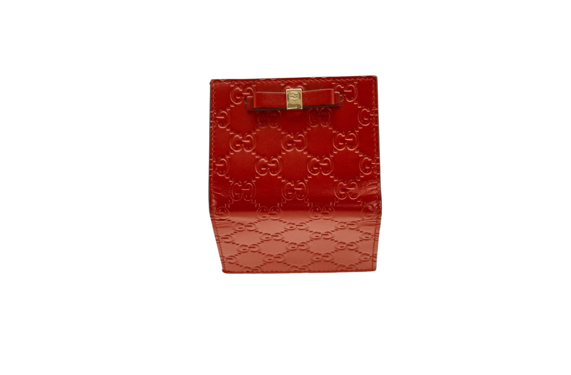 Gucci Red Bow Compact Wallet